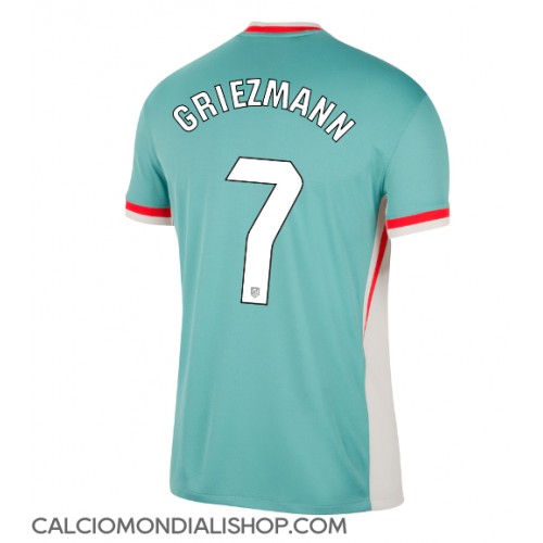 Maglie da calcio Atletico Madrid Antoine Griezmann #7 Seconda Maglia 2024-25 Manica Corta